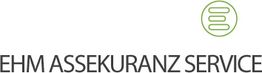 Logo von EHM Assekuranz Service mit grünem Kreis und Linien.