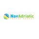 NavAdriatic Travel Agency logo with a blue, green, and yellow wave icon.