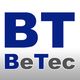 Logo mit den Buchstaben "BT" in Blau und "BeTec" in Grau auf weißem Hintergrund.