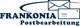 Logo mit Umschlägen und Text: "FRANKONIA Postbearbeitung".