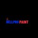 Logo with blue "BELLPRO" and red "PAINT" text on black background with paintbrush icon.