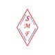 Red diamond logo with "SMF" and text about machine and fabricating equipment in Little Rock.