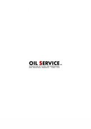 Logo "Oil Service" su sfondo bianco, testo in nero e rosso.