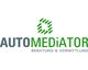 Logo von AutoMediator, grüner und grauer Text mit dem Slogan "Beratung & Vermittlung".