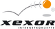 Xexor-Logo mit orangefarbenem Punkt und Schriftzug "Internetkonzepte".
