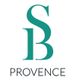 Logo avec les lettres vertes "SB" et le mot "Provence" en dessous.