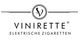 Logo von Vinirette mit Text "Elektrische Zigaretten".
