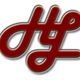 Rotes, stilisiertes Logo mit den Buchstaben "H" und "L" auf weißem Hintergrund.