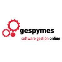 Logotipo de Gespymes con engranajes rojos y texto "software gestión online".