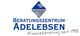 Logo: Beratungszentrum Adelebsen, Finanzberatung seit 1998, mit einem grafischen Symbol.