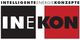 Logo mit Text: "INTELLIGENTE ENERGIE KONZEPTE" und "INEKON" in Schwarz-Rot.
