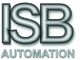 3D-Logo mit den Buchstaben "ISB" oben und "AUTOMATION" unten in metallischem Grauton.