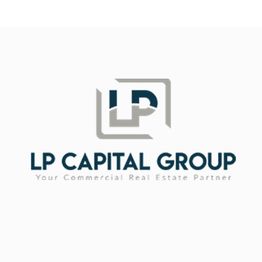 Logo of LP Capital Group with tagline "Your Commercial Real Estate Partner."