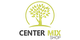 Logo com árvore verde e as palavras "CENTER MIX SHOP".