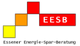 Logo der Essener Energie-Spar-Beratung, bestehend aus bunten Quadraten und dem Schriftzug "EESB".