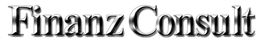 Text: "Finanz Consult" in eleganter Schrift.