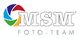 Logo von MSM Foto-Team mit einem farbigen Kamera-Blenden-Symbol.