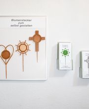 Blumenstecker - zur Gestaltung mit einem eigenen Foto - DIY