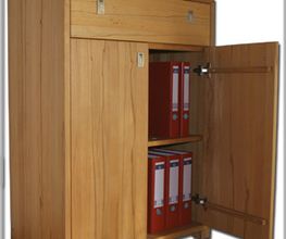 Aktenschrank Kernbuche