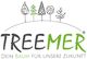 Stilisiertes Logo mit Bäumen und Text: "Treemer - Dein Baum für unsere Zukunft".