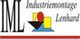 Logo von IML Industriemontage Lenhard mit geometrischen Formen.