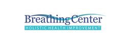 Logo of Breathing Center with the text "Holistic Health Improvement" below it.