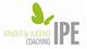 Logo: Grüner Schmetterling über Text "Kinder & Jugend Coaching IPE".