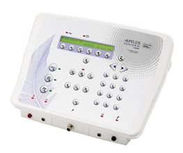 Professionelles Elektroepilationsgerät mit Tasten und Display zur Haarentfernung.