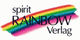 Logo des Spirit Rainbow Verlags mit einem Regenbogen über dem Schriftzug.