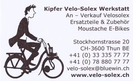Kipfer Velo-Solex Werkstatt