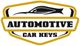 Logo with a car silhouette and the text "Automotive Car Keys" on a shield background.