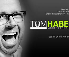 Tom Haberer, Moderator und Journalist Logo