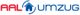 Logo mit dem Text "AAL umzug" und einem stilisierten blauen Haus in der Mitte.