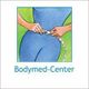 Messband um Taille mit Text "Bodymed-Center".