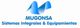 Logotipo azul de Mugonsa con texto: "Sistemas Integrales & Equipamientos".