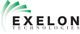 Logo of Exelon Technologies with green curved lines and bold black text.