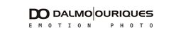 Logotipo com as letras "DO" e o texto "Dalmo Ourigues Emotion Photo" em preto.