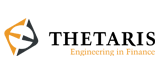 Logo von Thetaris mit Schriftzug "Engineering in Finance".