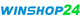 Text-Logo "WINSHOP24" in Blau und Grün.