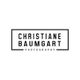 Logo mit Text "CHRISTIANE BAUMGART PHOTOGRAPHY" in schwarzer Schrift auf weißem Hintergrund.