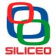 Logotipo de Siliceo con tres aros entrelazados: rojo, azul y verde.