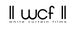 Logo: "wcf" mit Text darunter "white curtain films" in schwarzer Schrift auf weißem Hintergrund.
