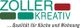 Logo von ZOLLER KREATIV, "Qualität für Küche und Wohnung" in grün und rot.