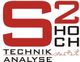 Rotes "S2" mit den Worten "HOCH", "TECHNIK", "ANALYSE" und stilisierten Läufern.