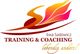 Logo mit stilisierter Flamme und Text: "Ewa Sadowicz, Training & Coaching, lebendig anders!".