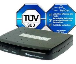 TravelControl TÜV zertifiziert
