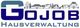 Logo mit Schriftzug "GoJob Hausverwaltung" und stilisierten Gebäuden darüber.