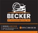 Visitenkarte: BECKER Kfz-Sachverständigenbüro mit Kontaktinfos und Autosymbol.