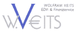 Logo von W. VEITS, mit blauem "V". Text: "WOLFRAM VEITS EDV- & Finanzservice".
