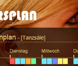 Webseiten Referenz für eine Tanzschule